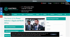 Desktop Screenshot of electricxegypt.com